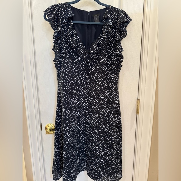 Ann Taylor Factory Dresses & Skirts - Ann Taylor Polka Dot Dress, Size 6